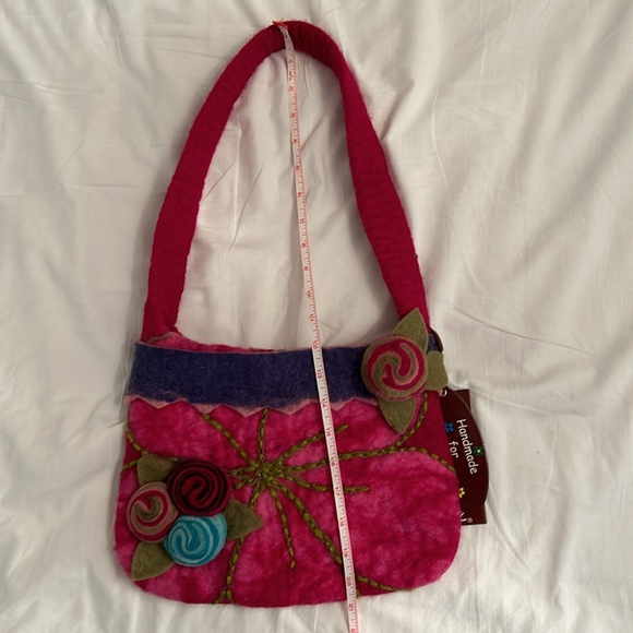 BNWT; UTTAM London felted purse - Picture 12 of 13
